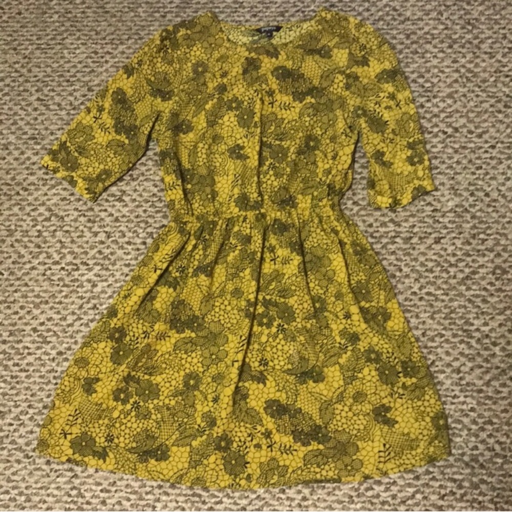 Papaya mini dress